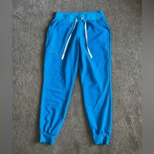 FIGS Women’s size Medium Turquoise Blue Scrub Pants